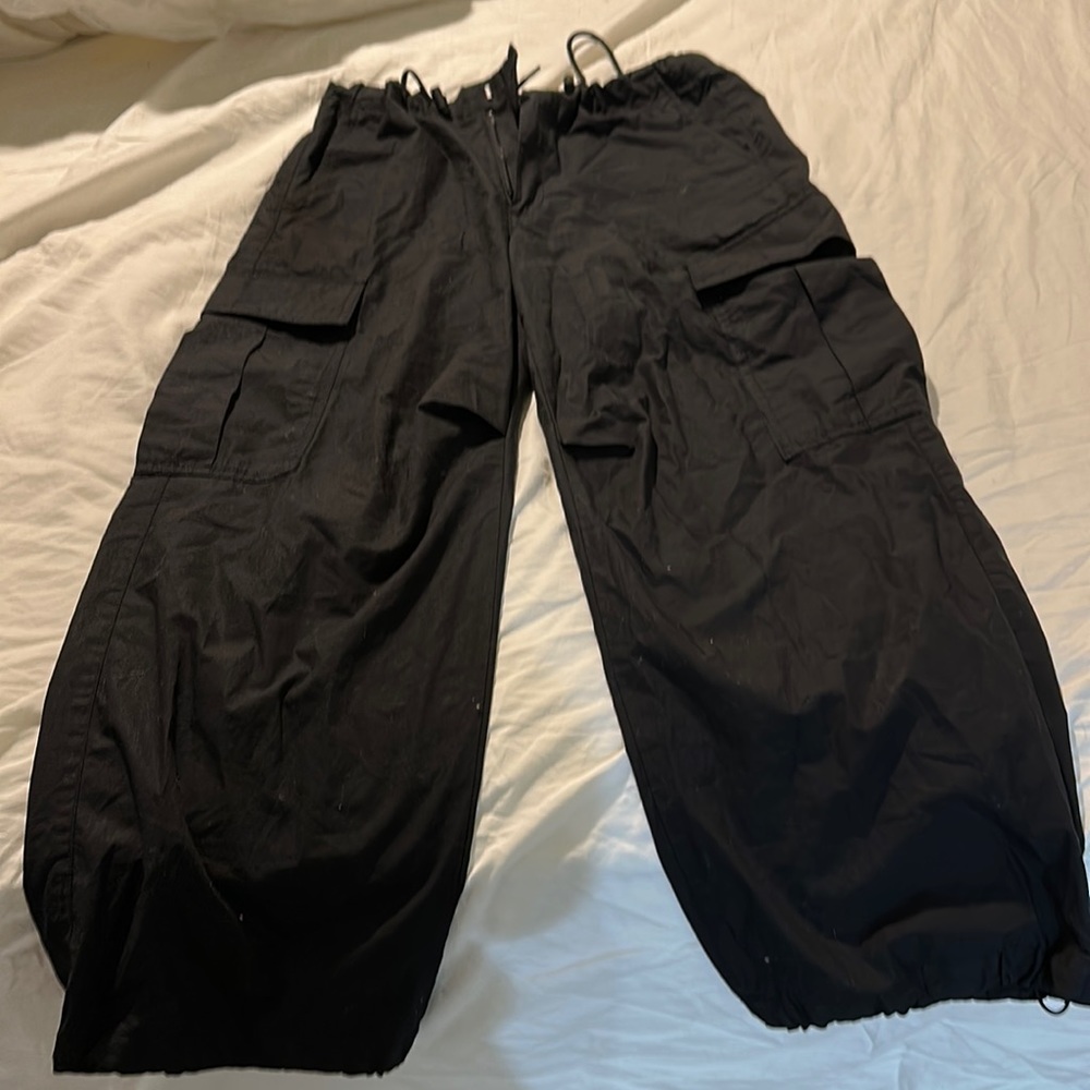 Gap Parachute Pants black